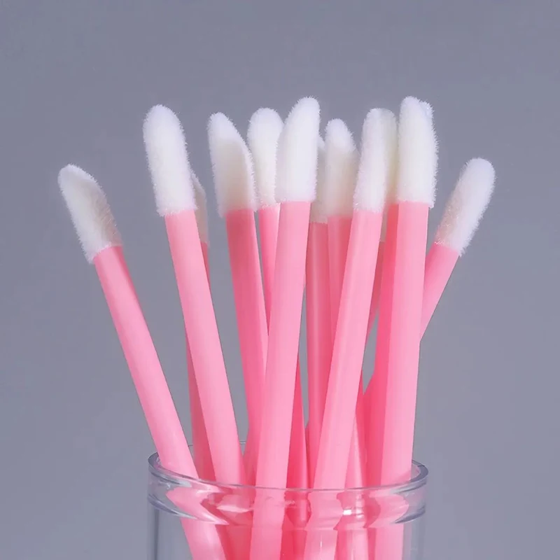 Pinceau à lèvres jetable non pelucheux | Pinceau et applicateur pour extensions de cils