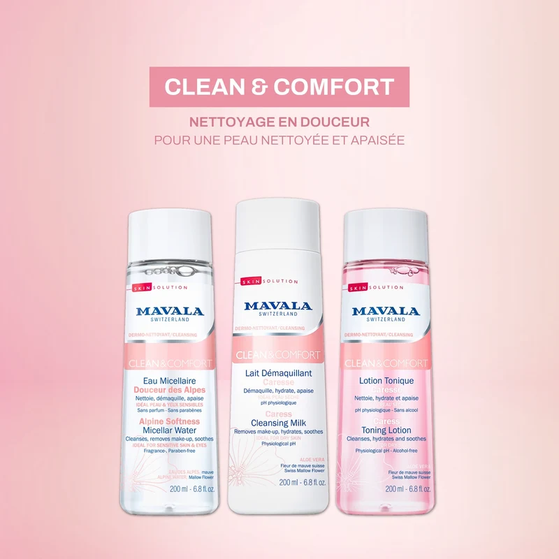 Eau Micellaire Visage Douceur des Alpes Clean & Comfort