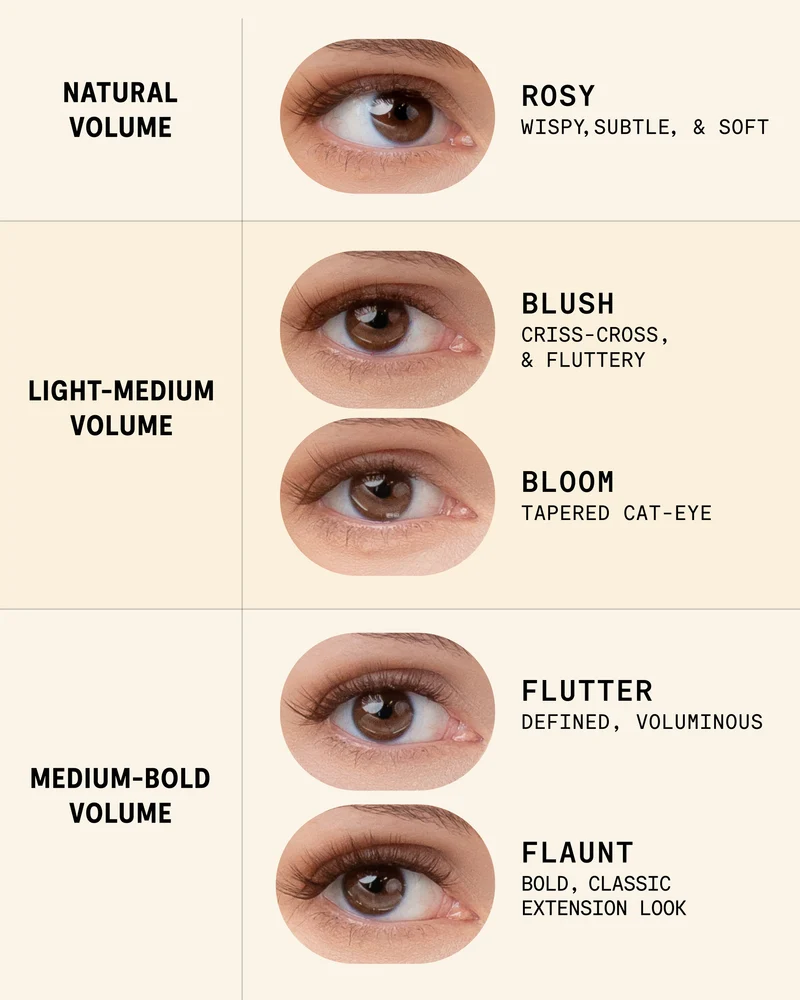 Rosy | Pop-On Lashes: The Extensions Set