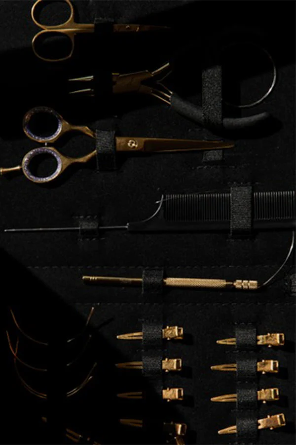 Trousse en cuir - Outils de pose