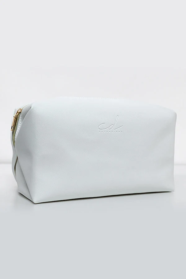 Trousse d'accessoires blanche