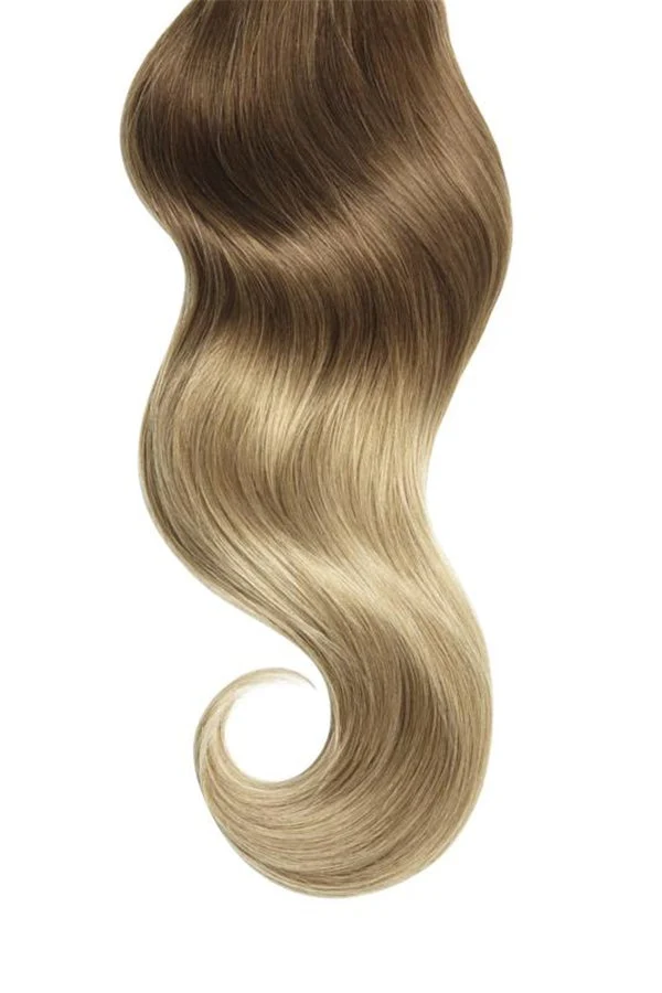 Caramel légèrement doré #T4-18/60 – Hand-Tied Wefts