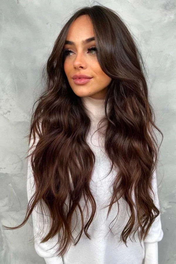 Brun Chocolat #3 – Hand-Tied Wefts