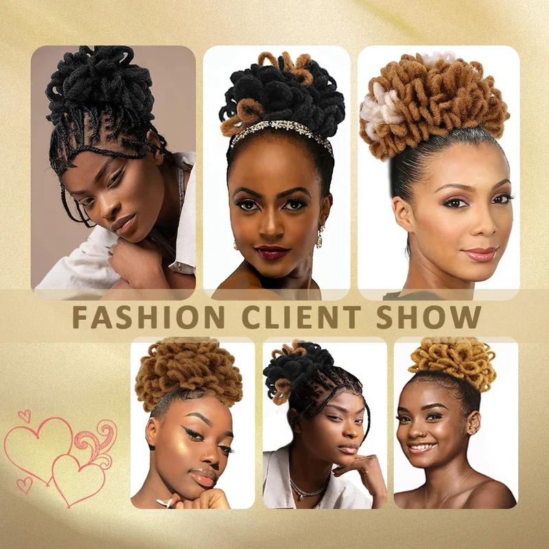 Postiche Chignon Afro