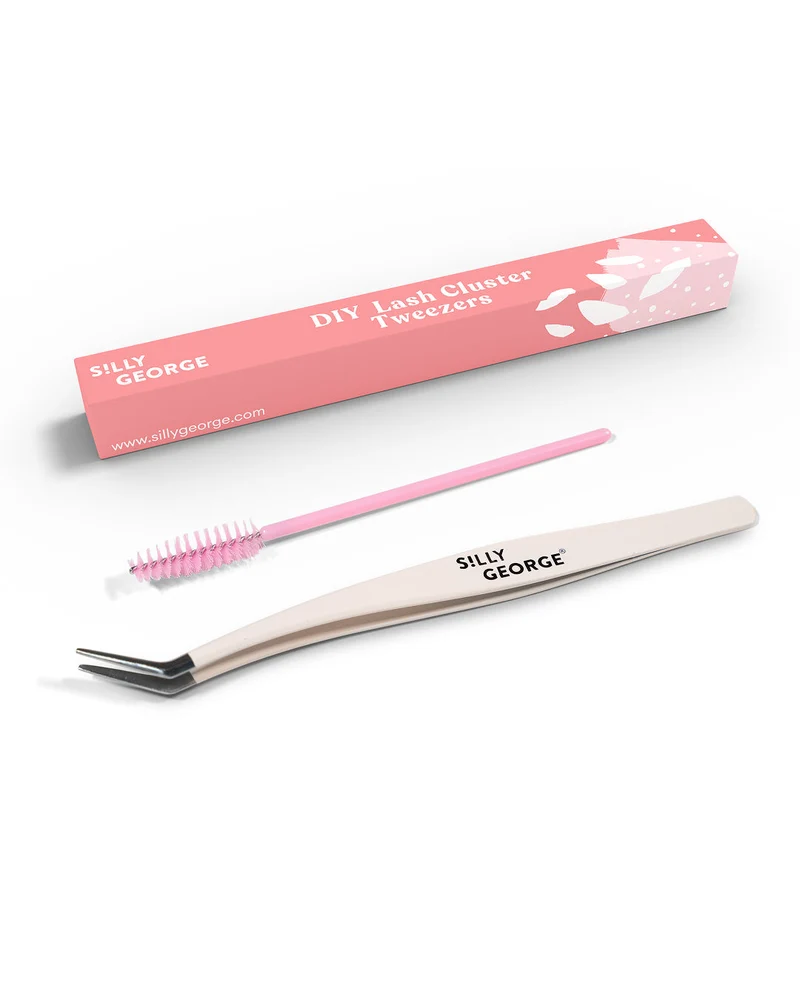 DIY Cluster Lash Tweezers + Spoolie