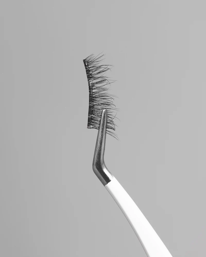 DIY Cluster Lash Tweezers + Spoolie