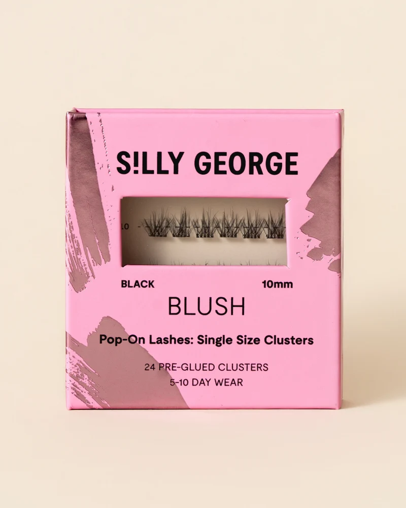 Blush | Pop-On Lashes: Single Size Clusters