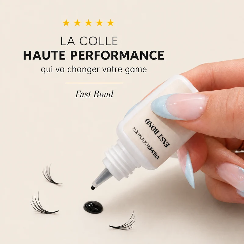 Fast Bond Colle Extension de Cils Prise Express 0,3s