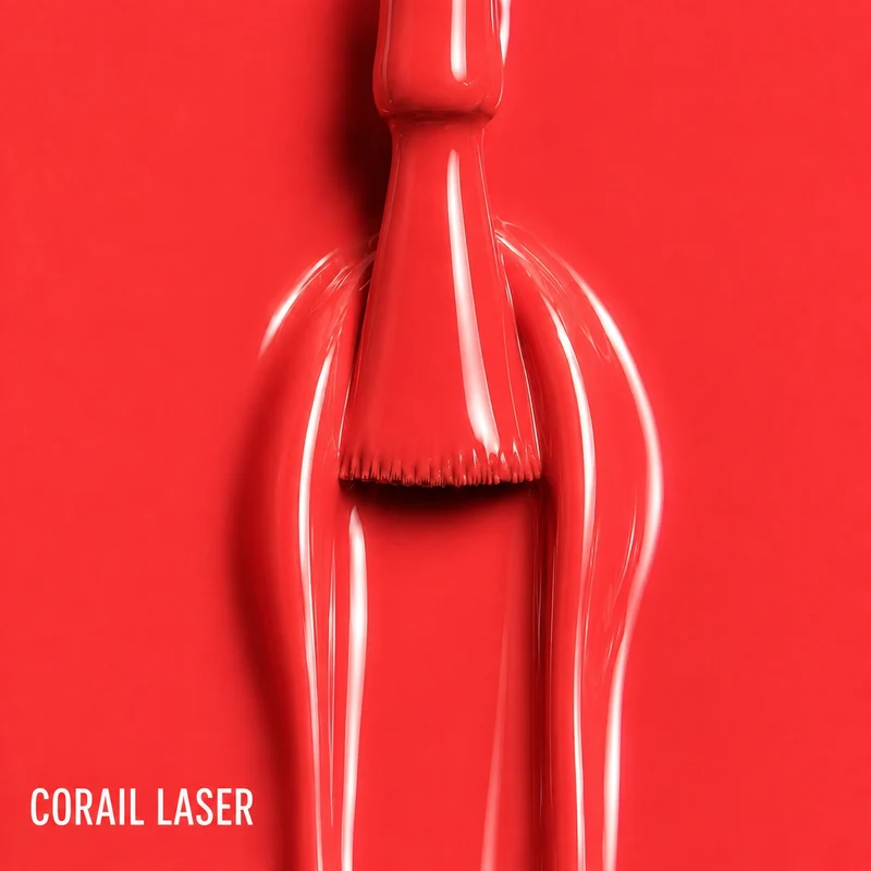 Vernis semi-permanent Corail Laser