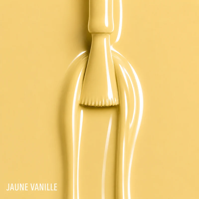 Vernis semi-permanent Jaune vanille