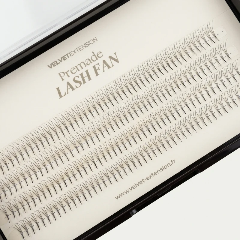 Premade Lash Fan 3D Pointy 0.10 Bouquets Préfaits Volume Naturel