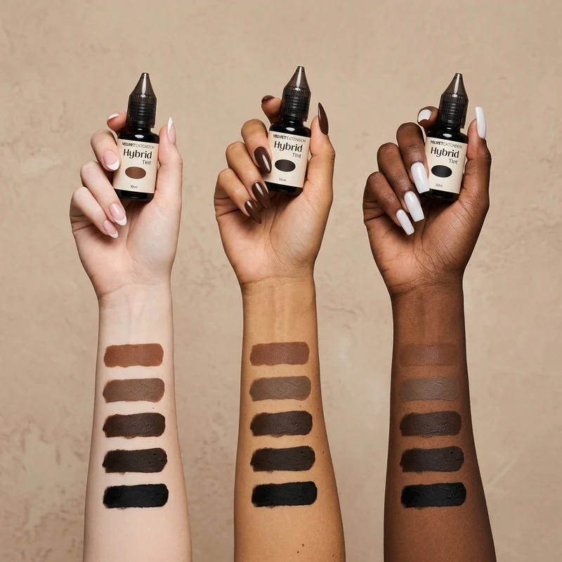 Hybrid Tint Black – Teinture cils & sourcils noir absolu