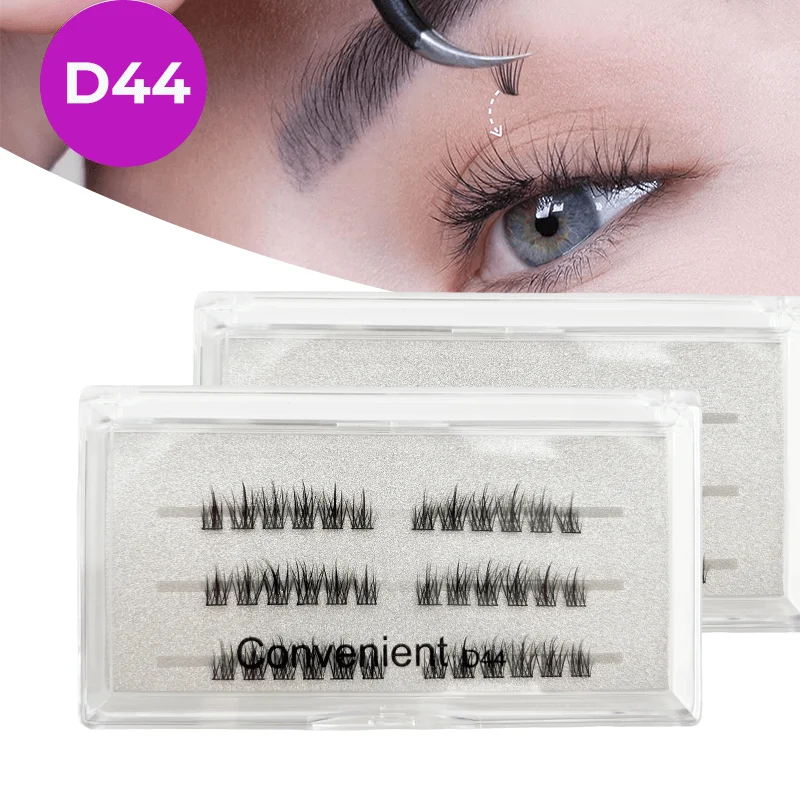 Extensions de cils DIY en grappes de cils -D44