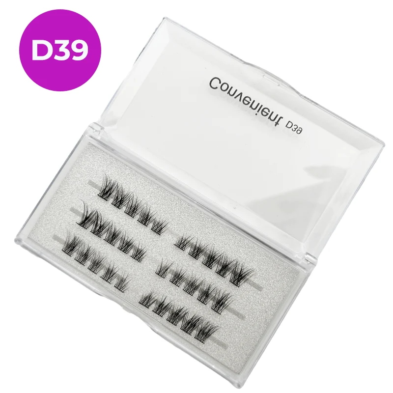 Extensions de cils DIY en grappes de cils -D39