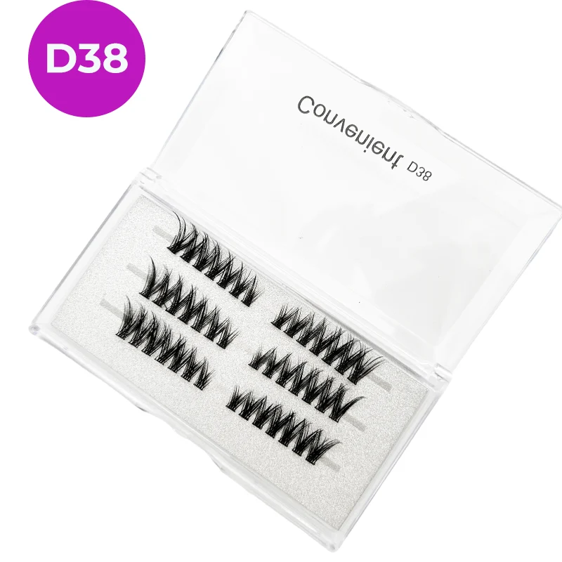 Extensions de cils DIY en grappes de cils -D38