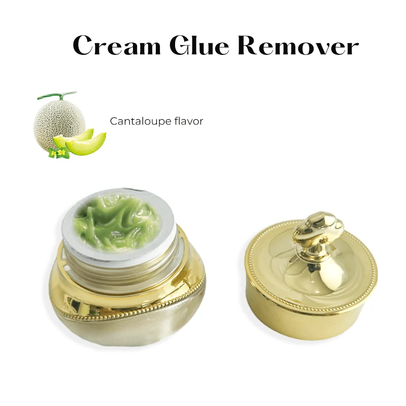 Dissolvant de cils en crème pour extensions de cils au goût de cantaloup 10 g