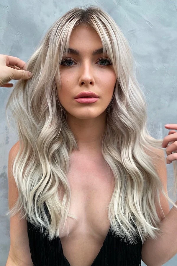 Blond Glacial #M60/ICE – Hand-Tied Wefts