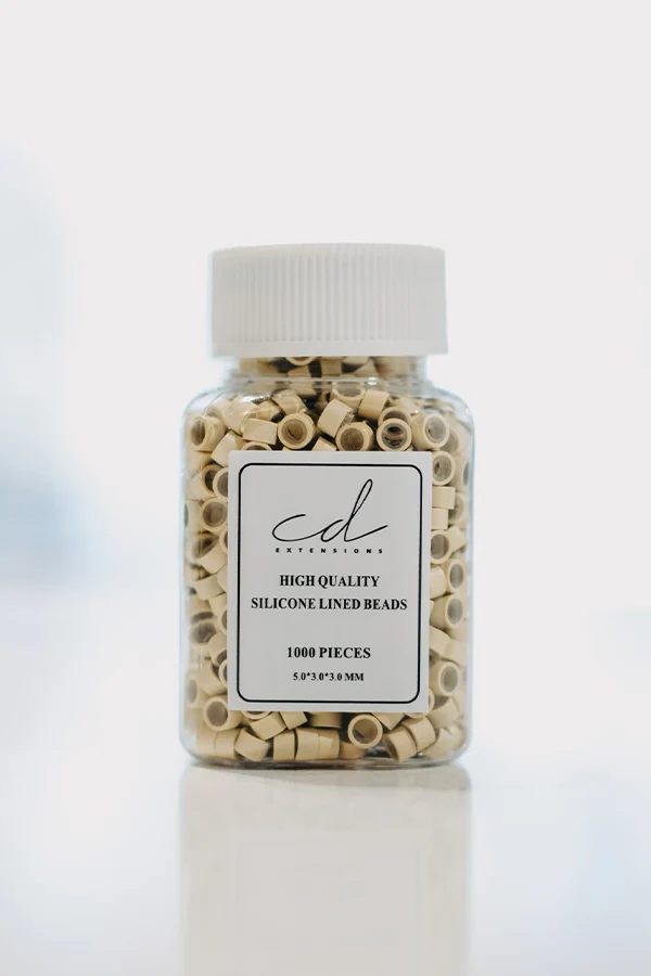 Micro-anneaux - Blond (Paquet de 1000)