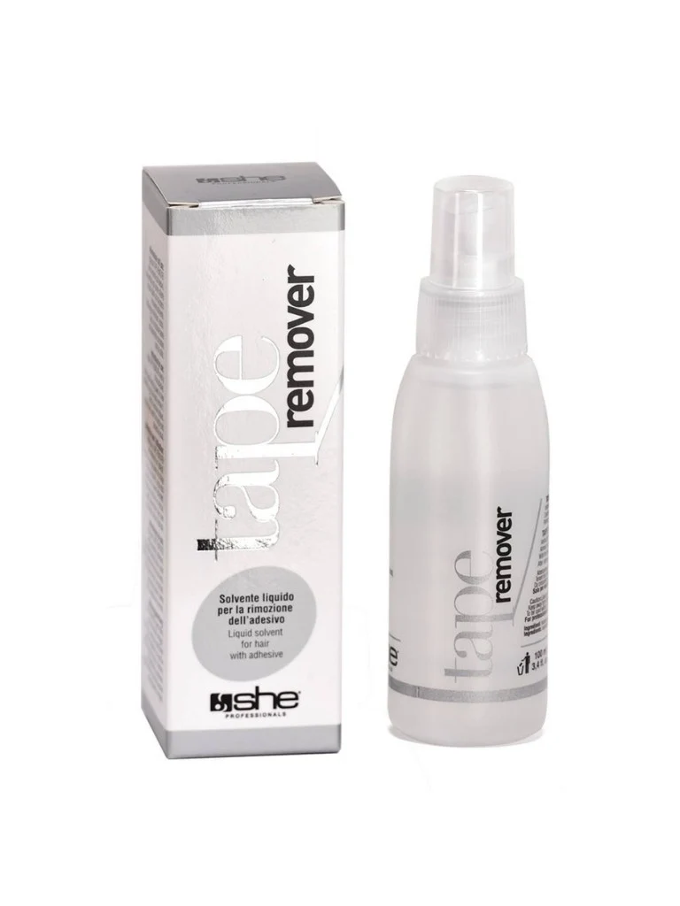 Dissolvant extensions en bandes adhésives