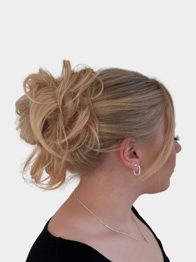 chouchou en cheveux naturels