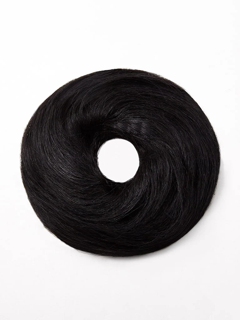 chouchou en cheveux naturels