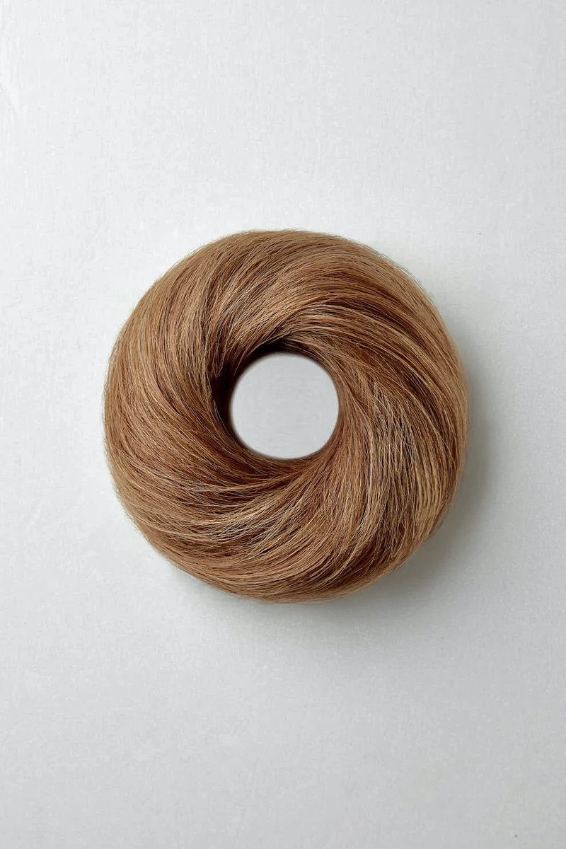 chouchou en cheveux naturels