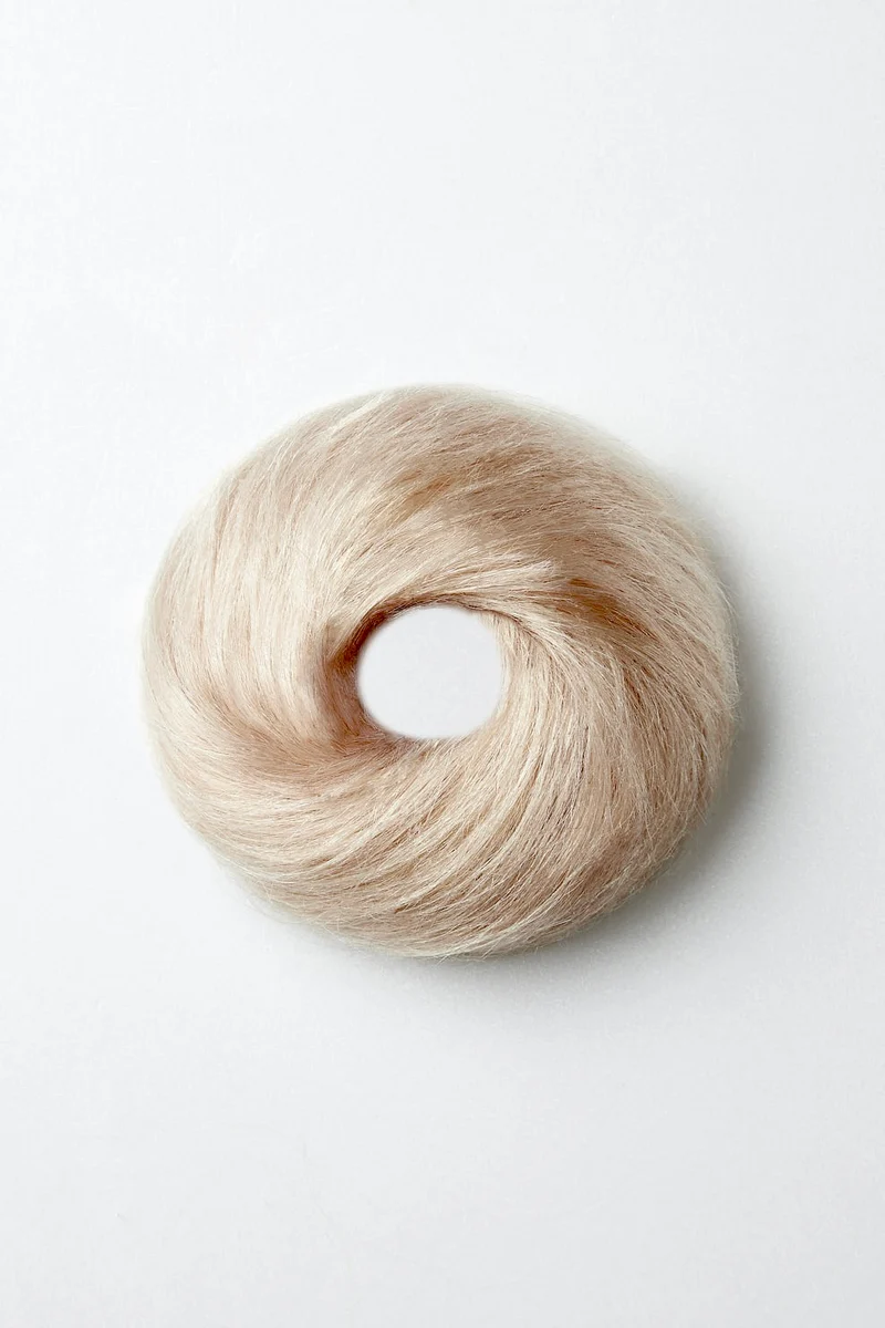 chouchou en cheveux naturels