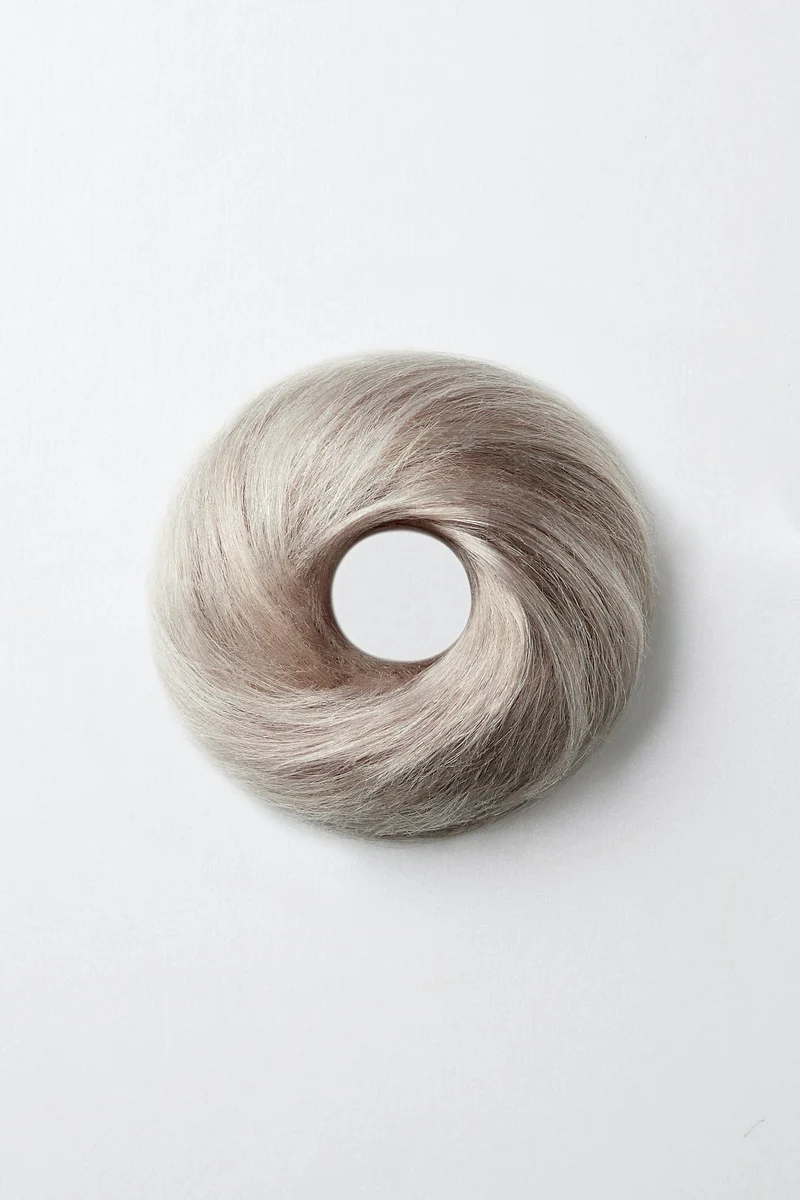 chouchou en cheveux naturels