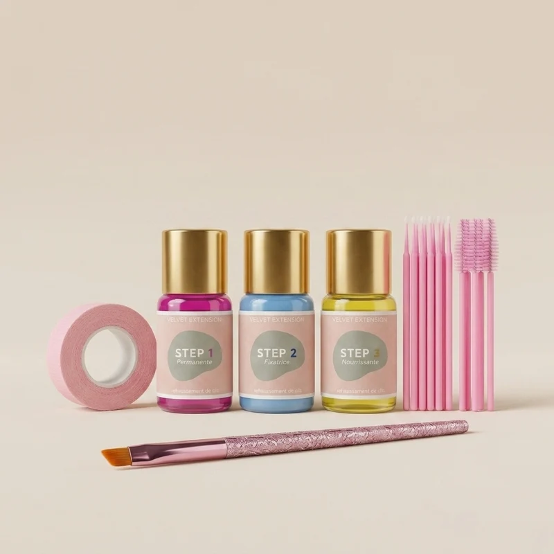 Mini kit rehaussement de cils professionnel – Lash Lift essentiel