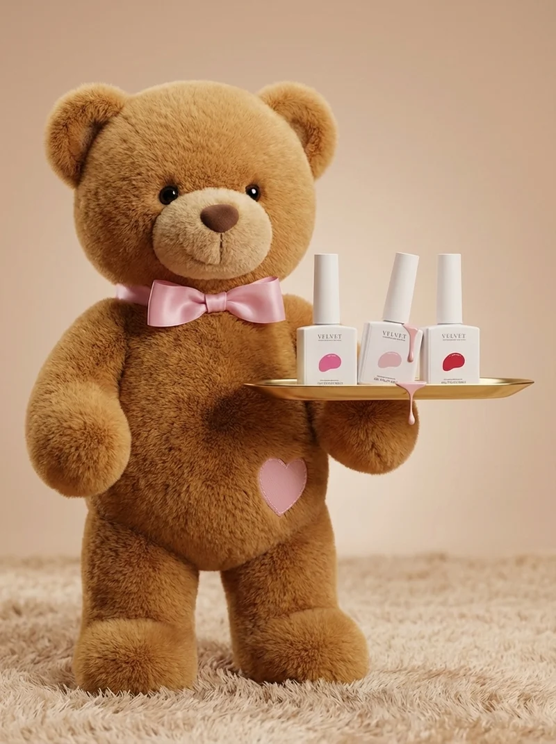 Box kit vernis semi permanent Bisou Bear