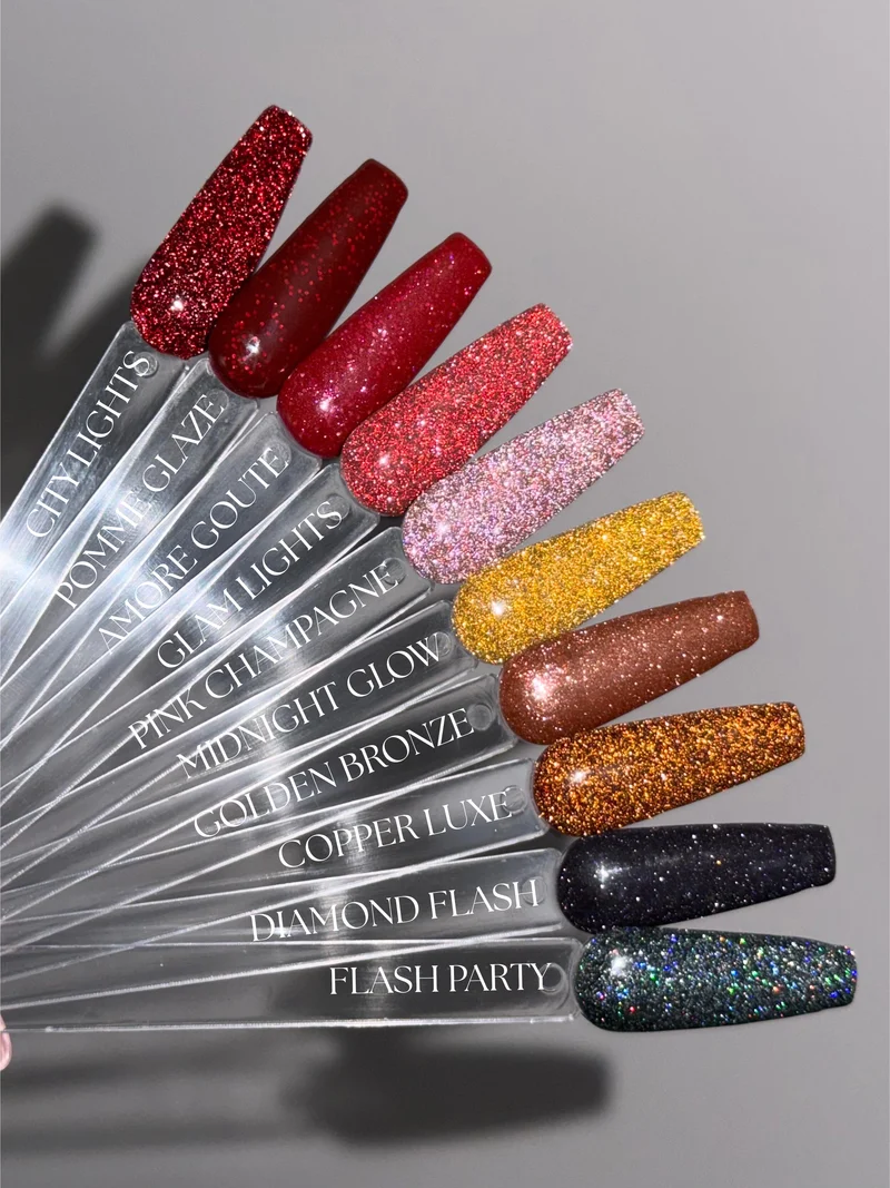 Vernis Semi-Permanent City Lights Rétro-Réfléchissant ✨