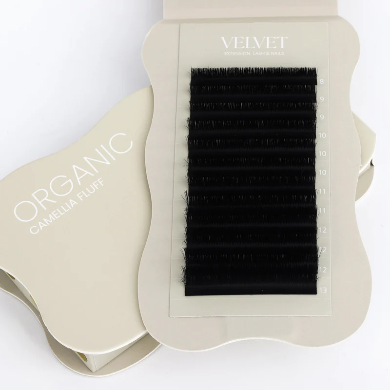 Organic Camélia Fluff – Easy Fan effet fluffy ultra aérien