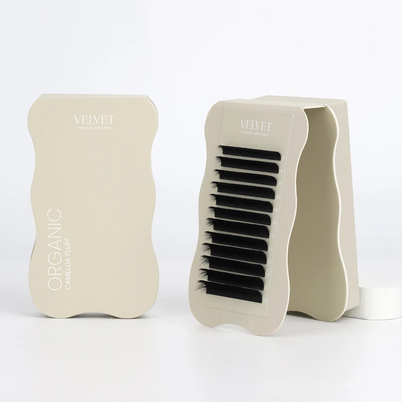 Organic Camélia Fluff – Easy Fan effet fluffy ultra aérien