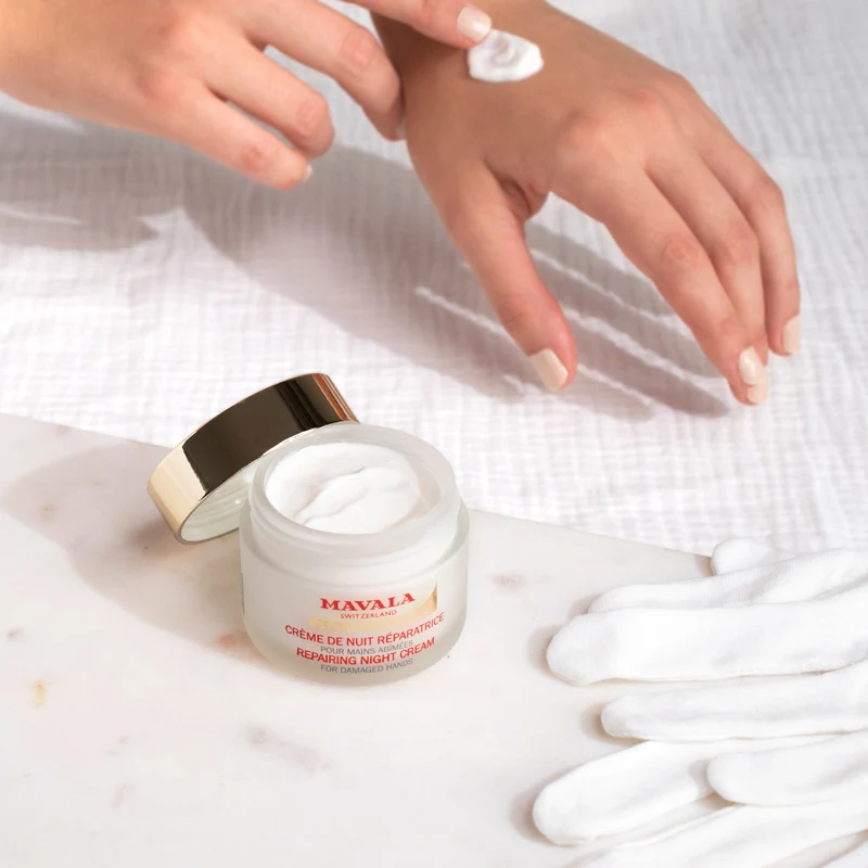 Crème de Nuit Réparatrice Mains