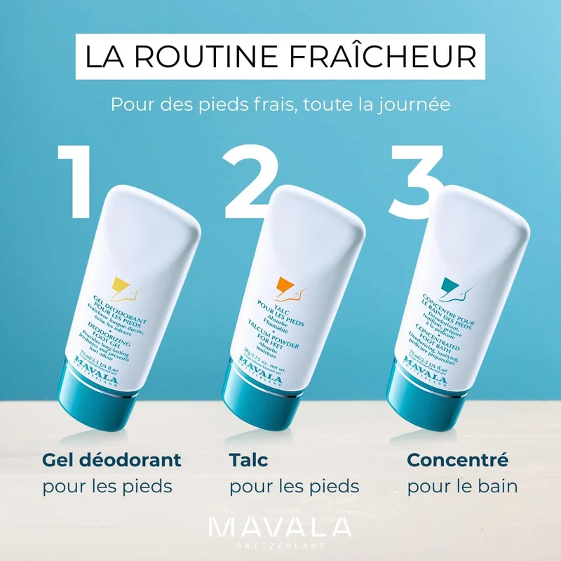 Concentré pour le bain des pieds