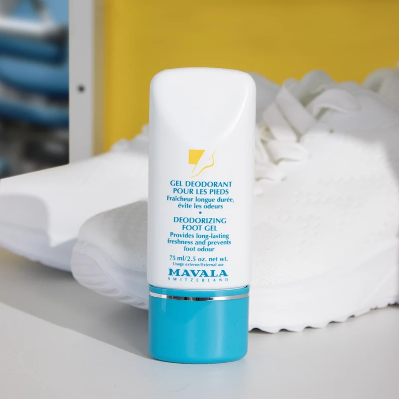 Gel déodorant pour les pieds
