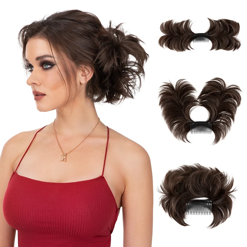 Postiche Cheveux avec Pince