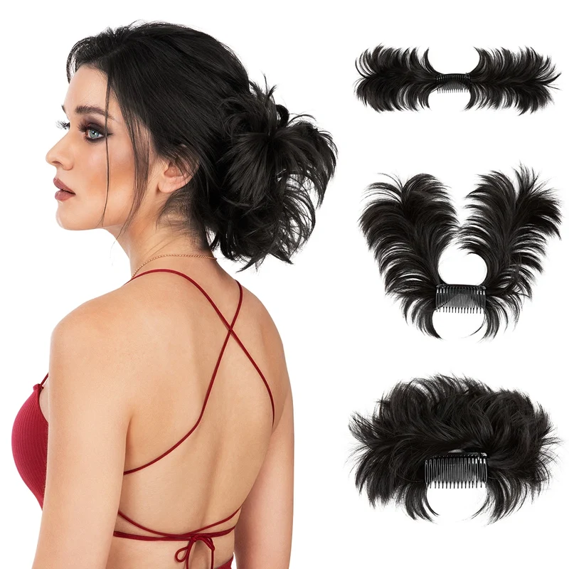 Postiche Cheveux avec Pince