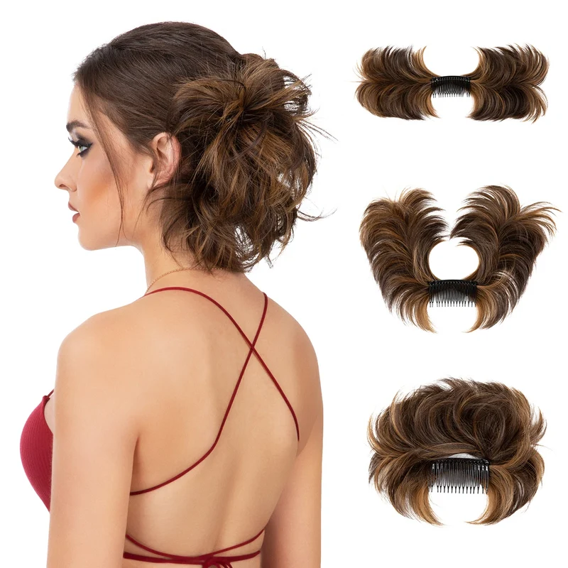 Postiche Cheveux avec Pince