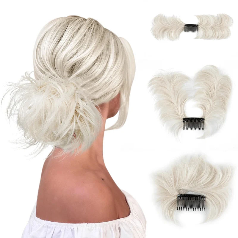 Postiche Cheveux avec Pince