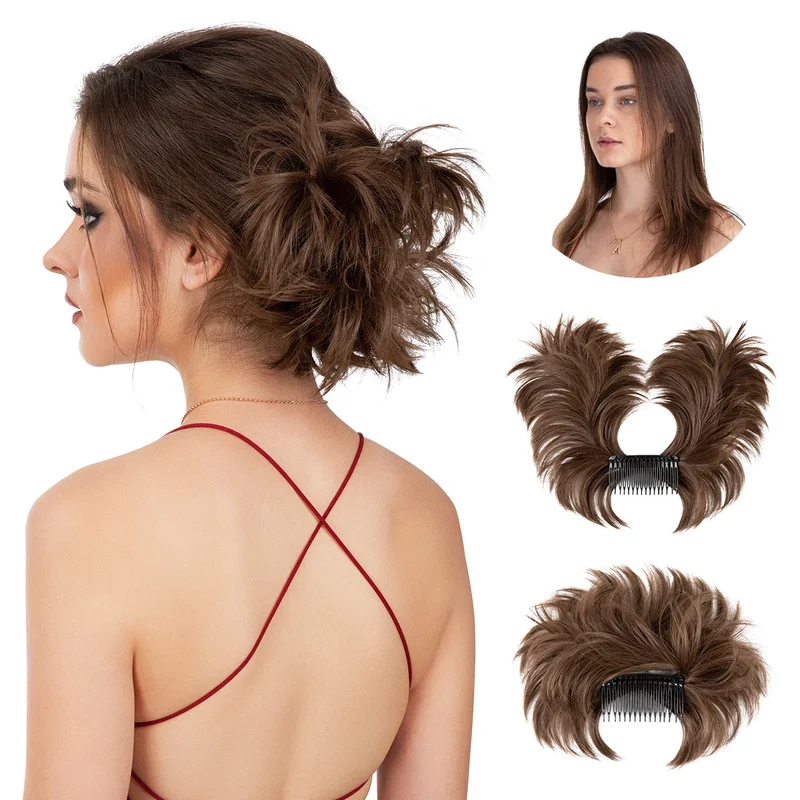 Postiche Cheveux avec Pince