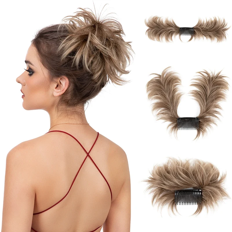 Postiche Cheveux avec Pince