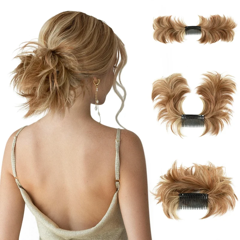 Postiche Cheveux avec Pince