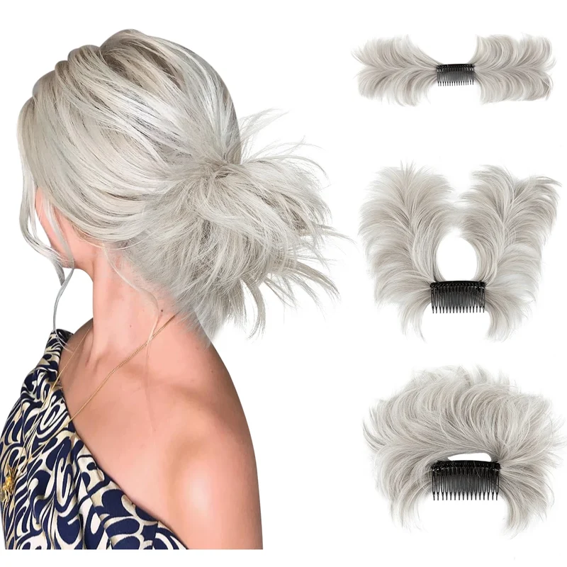 Postiche Cheveux avec Pince