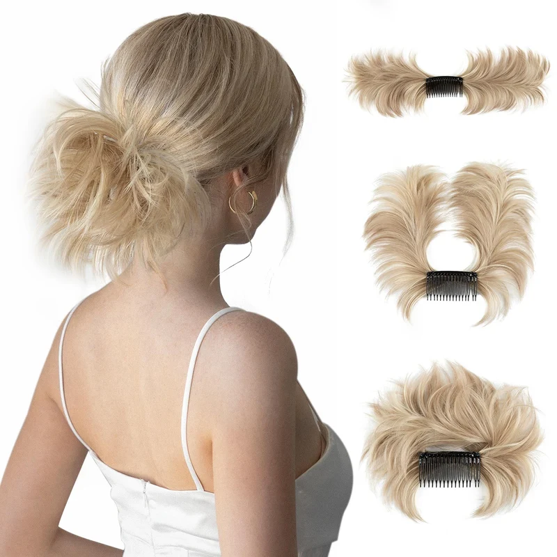 Postiche Cheveux avec Pince
