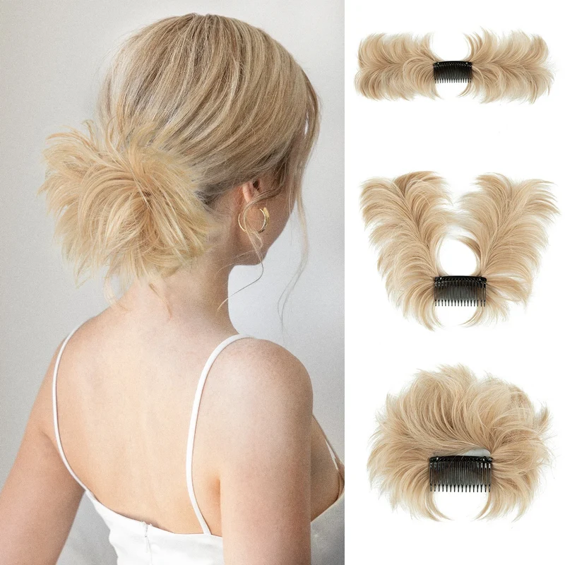 Postiche Cheveux avec Pince