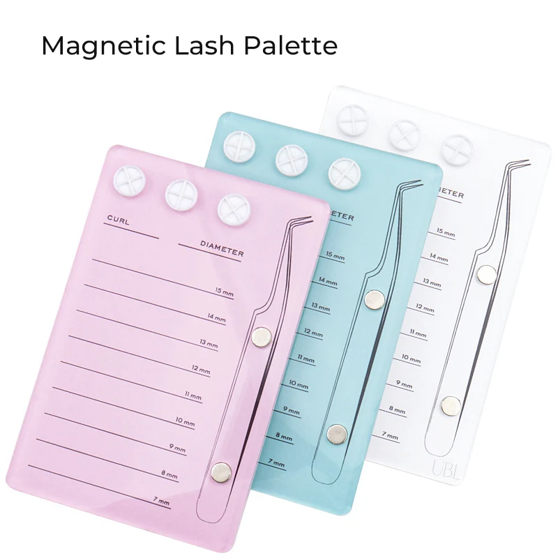 Palette de cils magnétiques en acrylique
