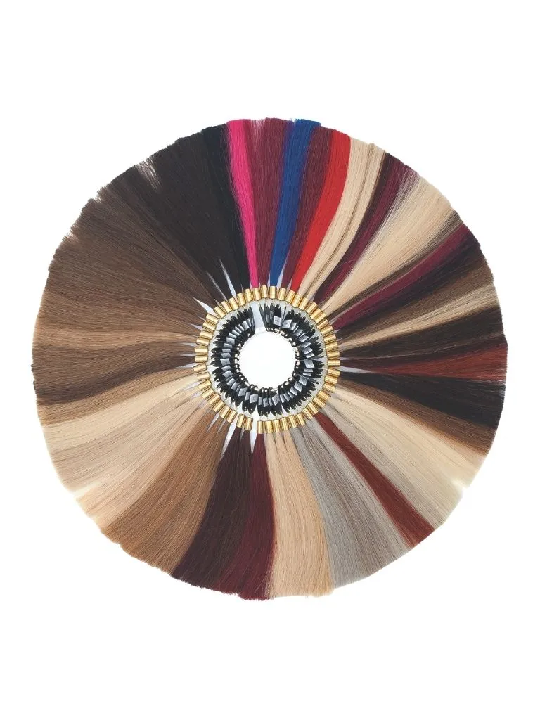 Nuancier pour cheveux naturels