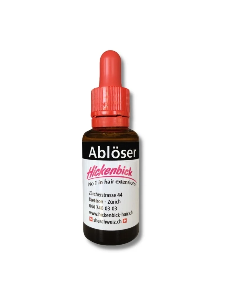 Pipette pour dissolvant extensions de cheveux