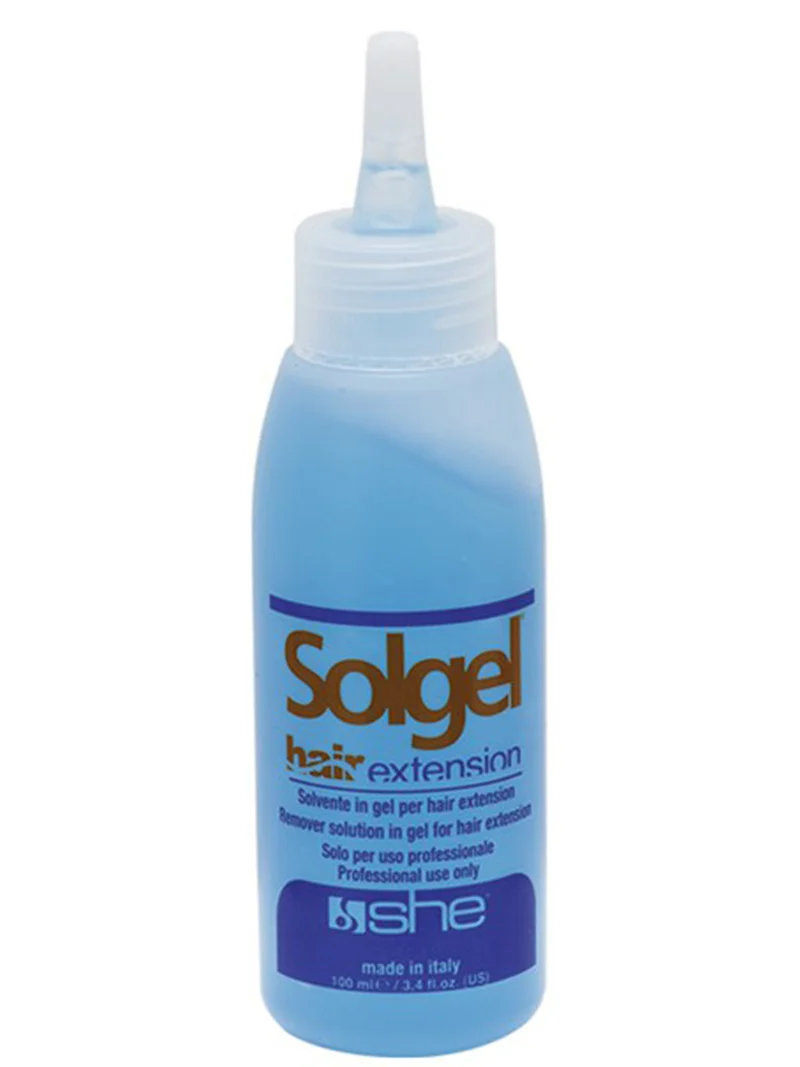 Gel dissolvant extensions de cheveux kératine
